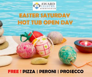 Easter Saturday hot tub open day special offers