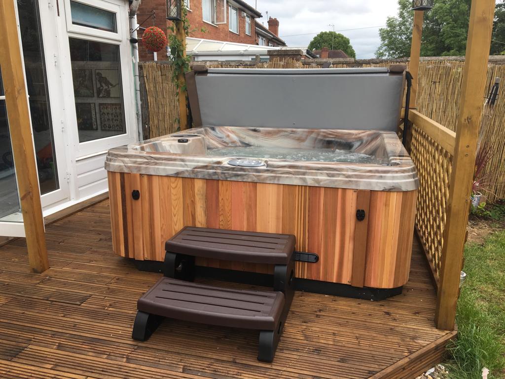 Hot Tub installed in Solihull